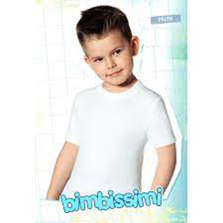 Picture of TM61R Boys Bimbissimi Vests In High Quality Cotton 2-16 Yrs